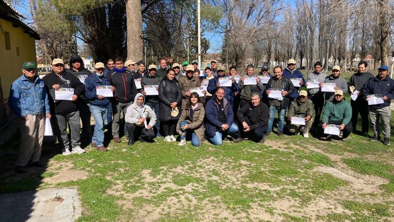 Finalizaron las jornadas de manejo de agroquímicos