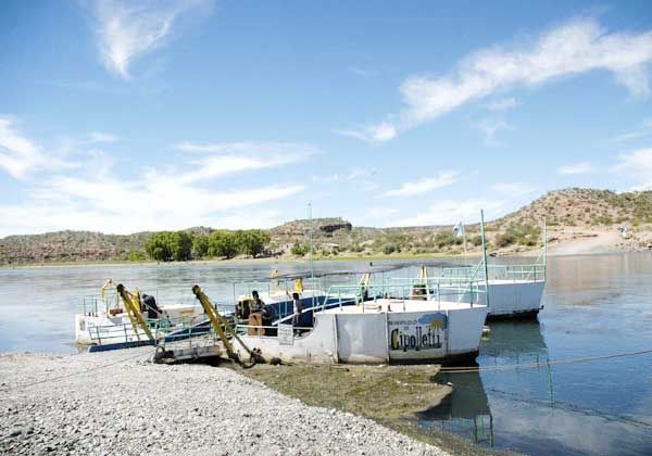 Patrullajes en la Isla Jordán y la Margen Sur