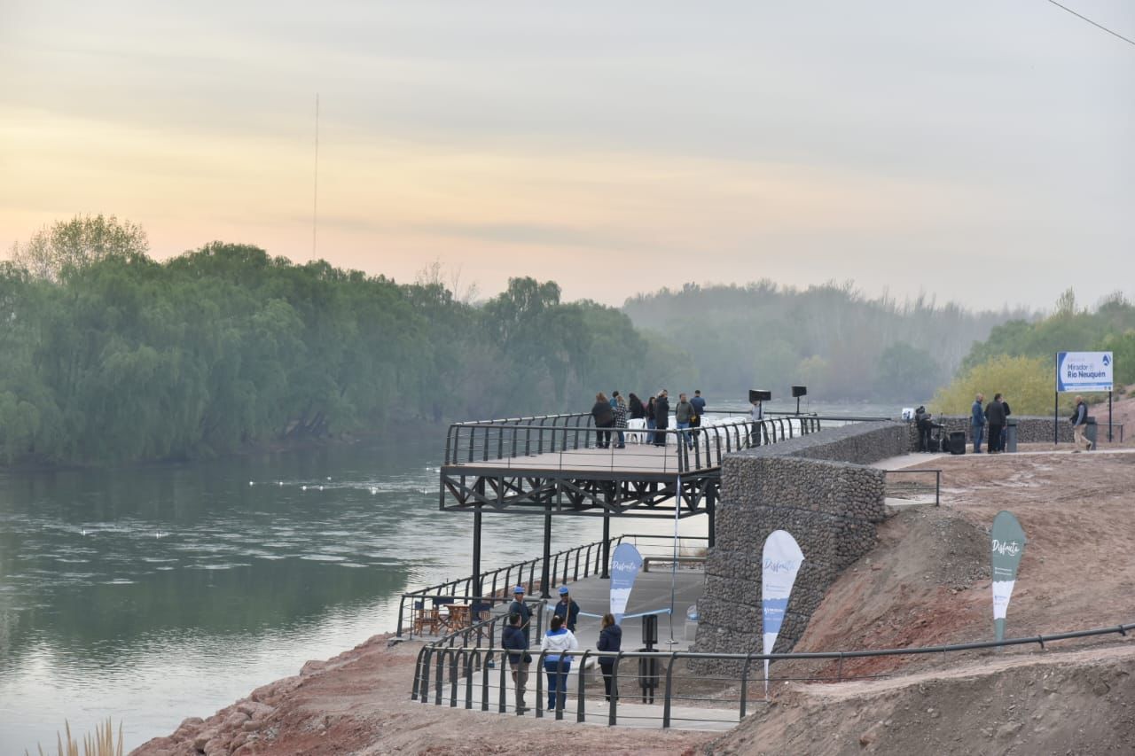 El río Neuquén tiene su primer mirador: ¿Cómo llegar?