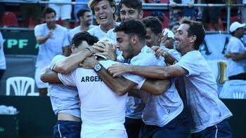 argentina clasifico a las finales de la copa davis tras un triunfo para el infarto de sebastian baez