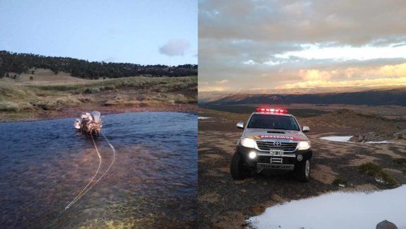 Dramático rescate de un turista varado en zona fronteriza