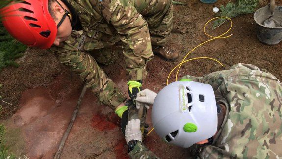 Mirá cómo fue la primera microdetonación en Ruta 40