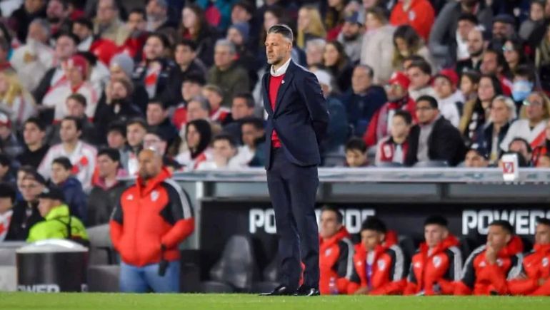 Los hinchas de River silbaron a Martín Demichelis: la reacción del DT
