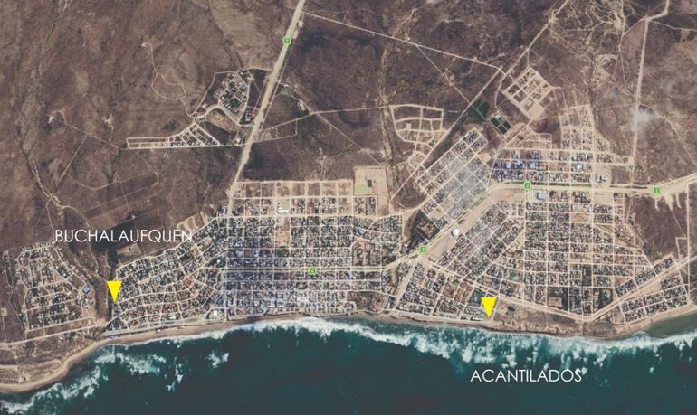 Los terrenos subastados están divididos entre el barrio Acantilados y en el Buchalaufquen.