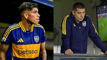 la bronca de riquelme con el chileno palacios: como fue la reunion en boca