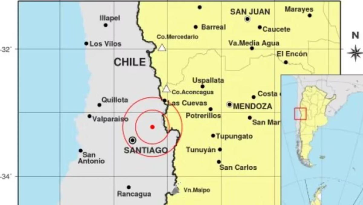 Un sismo de 5