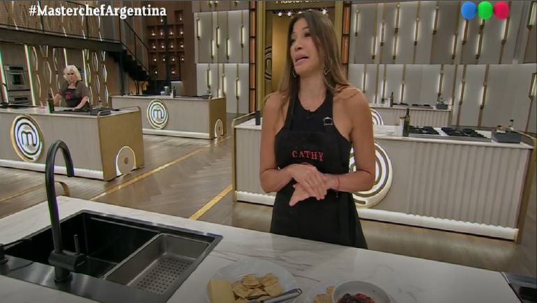 El jurado de MasterChef Celebrity eliminó a Cathy Fulop del certamen
