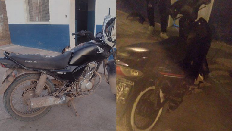 Retuvieron dos motos con pedido de secuestro en Cipolletti