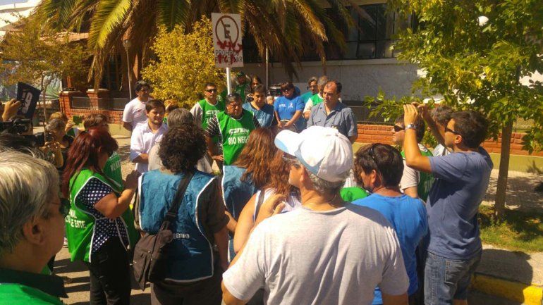 La CTA protestó en Allen contra el accionar policial violento