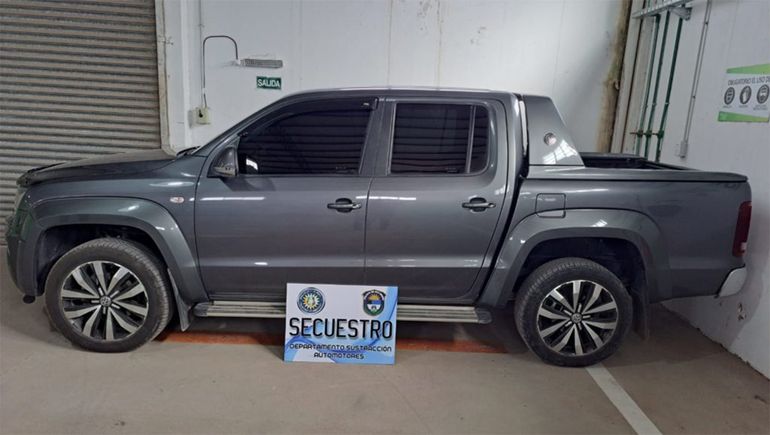 Secuestraron en Viedma una camioneta que había sido robada en Neuquén