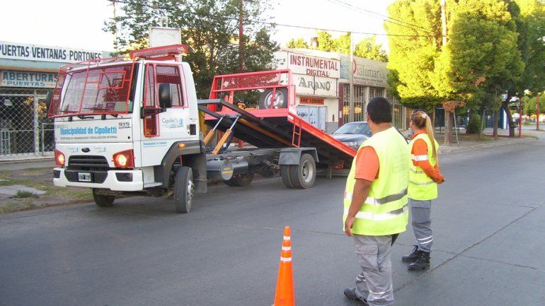 Sin controles de alcoholemia en la ciudad por la falta del camión grúa