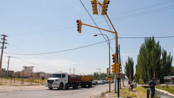 Semáforos bajaron los choques graves en los ingresos a la ciudad