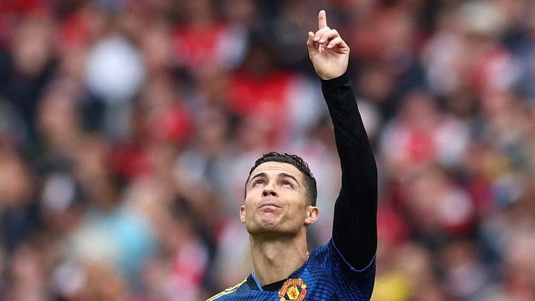 Triste y emotivo: Así le dedicó Ronaldo un gol a su hijo fallecido