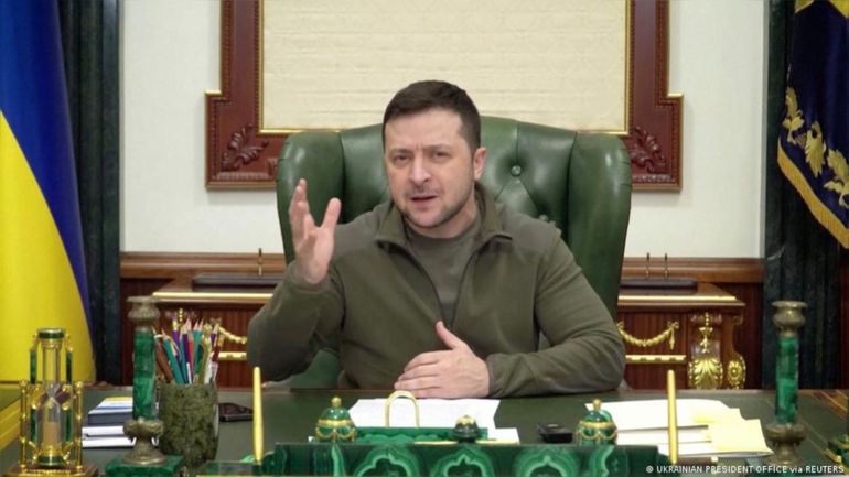 Zelensky enfrenta los ataques rusos: No me escondo y no tengo miedo