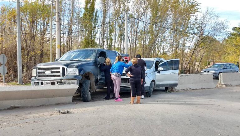 El choque se produjo en la Ruta 22
