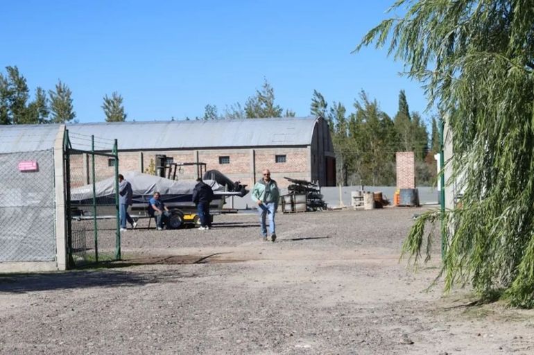 El incidente se registró en el Parque Industrial de General Roca. Foto: Gentileza (ANRoca).