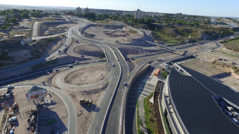 Así se ve el tránsito en el Nodo Vial desde el aire