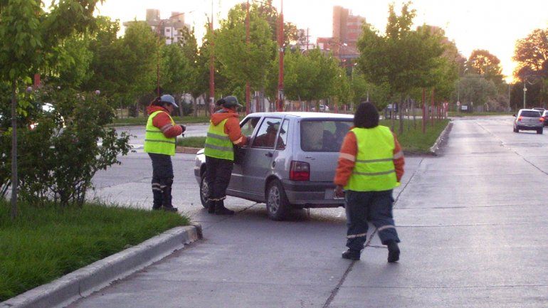 El Municipio aumentó la cantidad de controles de tránsito.