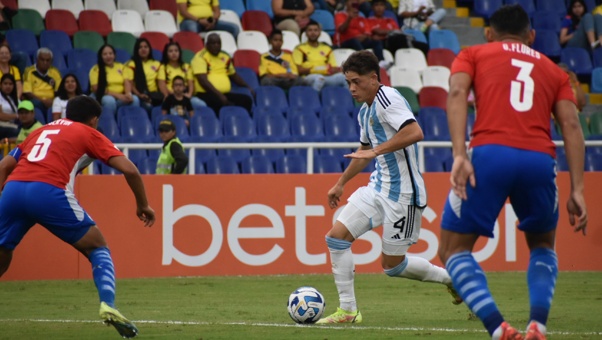Debut amargo de la Selección argentina en el Sudamericano Sub20