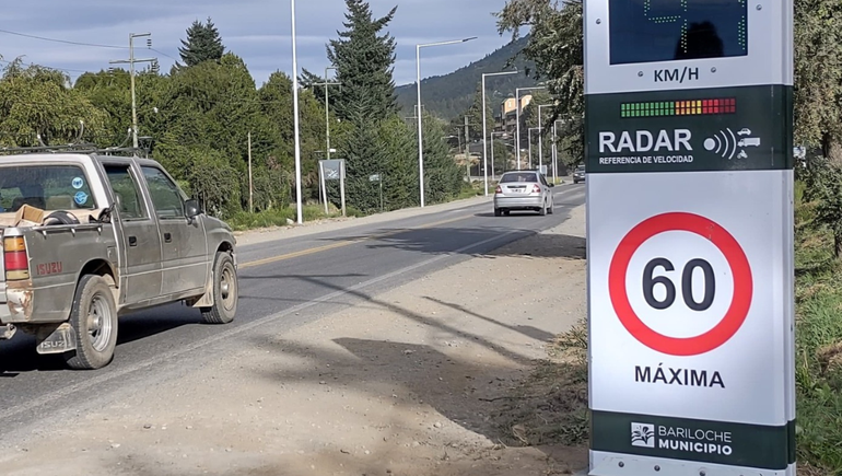 Bariloche redefinió nuevos límites de velocidad para transitar por calles