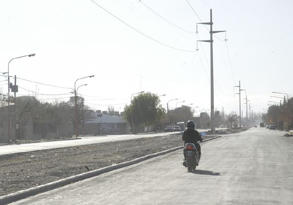 Concluyeron obras de pavimentación