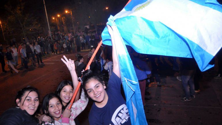 ¡Vamos al Mundial! Los cipoleños festejaron la entrada a Rusia 2018