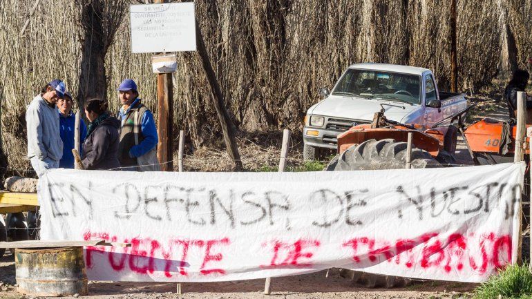 Los chacareros aseguran que seguirán defendiendo los puestos de trabajo.