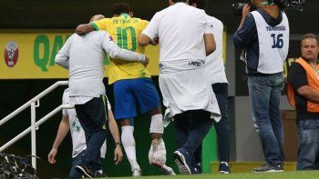 neymar se rompio los ligamentos y se pierde la copa america