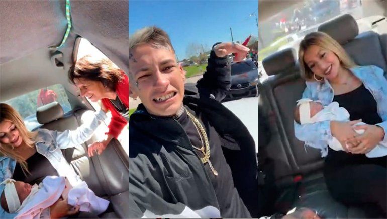 Caravana y polémica: la fiesta de L-Gante por la llegada de Jamaica