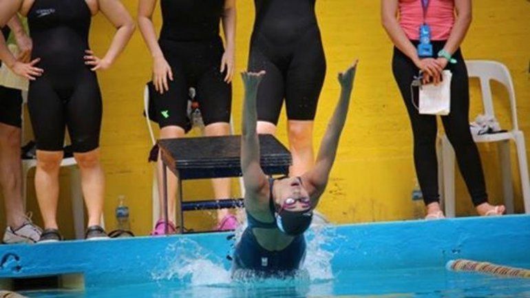 Lola Cantera en el estilo que más le gusta. Subcampeona sudamericana.