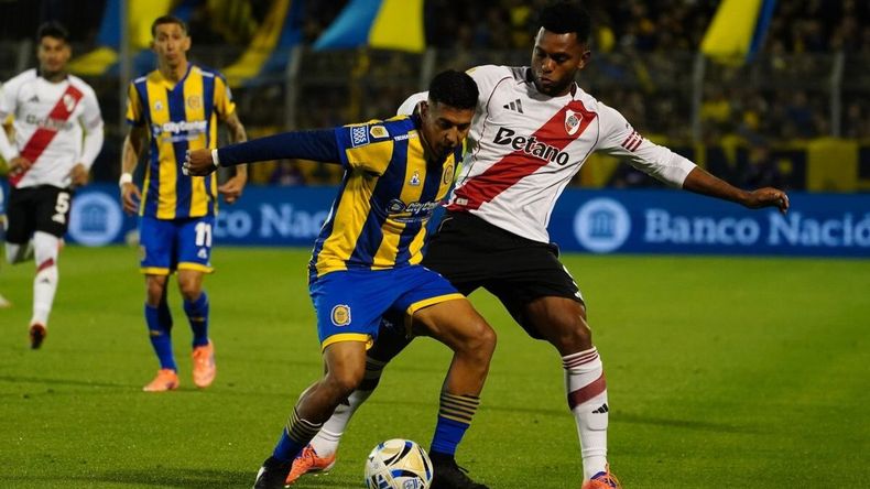 El Central de Di María se lo dio vuelta a River con un tremendo golazo de Malcorra