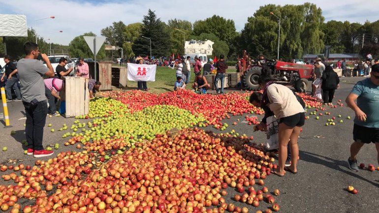 Chacareros harán otro frutazo en la Plaza de Mayo
