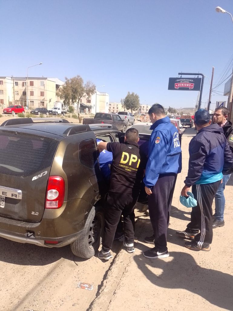 Cayó San La Muerte Godoy en Chubut