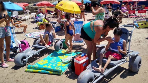 Una playa más inclusiva