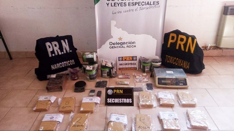 Desbaratan una banda narco y secuestraron 13 kilos de cocaína