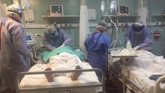 Se mantuvo la ocupación de camas de terapia intensiva