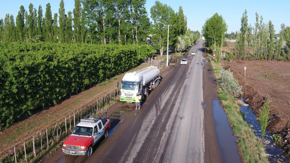 El Municipio prohibió los camiones en Circunvalación y una empresa petrolera fue a la Justicia.