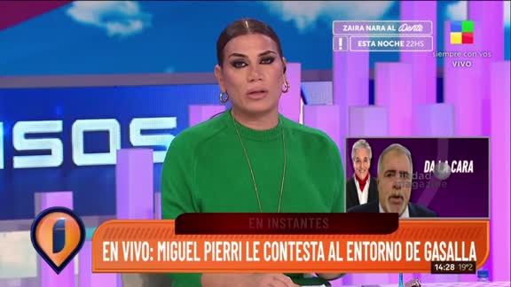 Nicole Neumann no quiso hablar acerca del suceso del TC&nbsp;