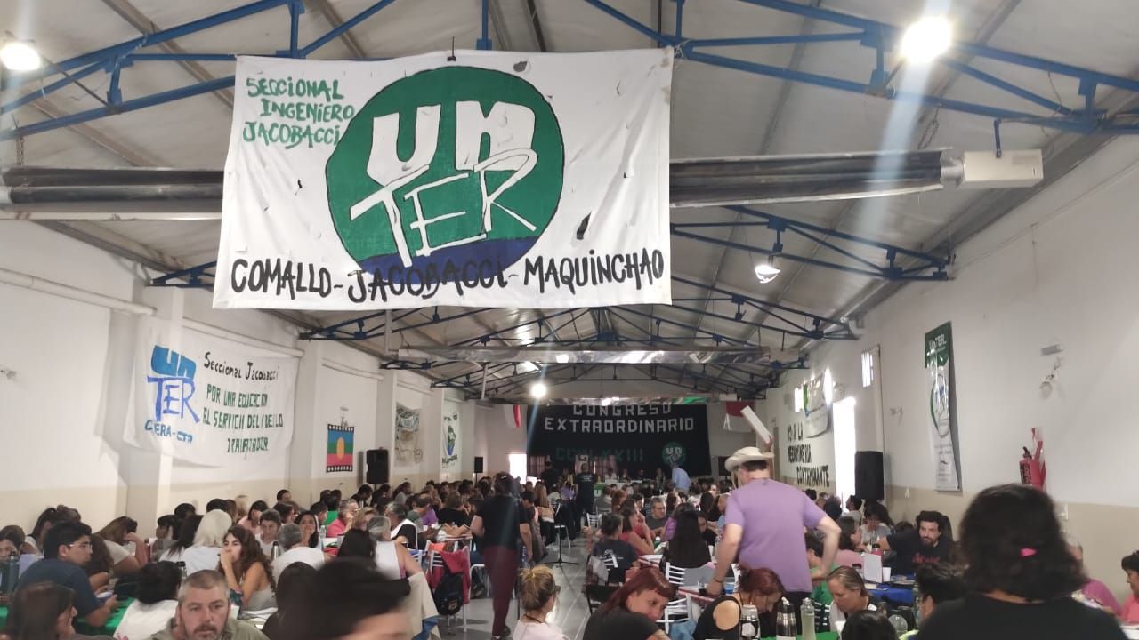 UnTer define en Jacobacci si hay rechazo y los docentes van al paro.&nbsp;