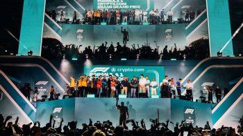 La Fórmula 1 hizo una fiesta para inaugurar el GP de Miami