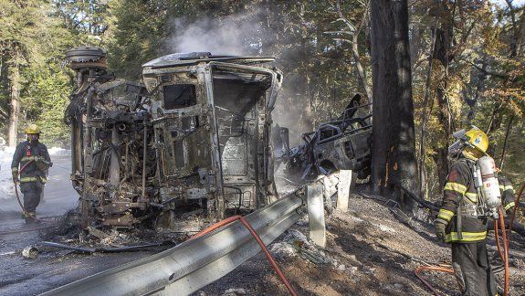 Tragedia en Siete Lagos: murió el chofer de la camioneta del EPEN