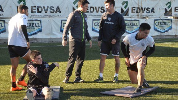 Servera, el preparador físico de un Albinegro que pone primera.