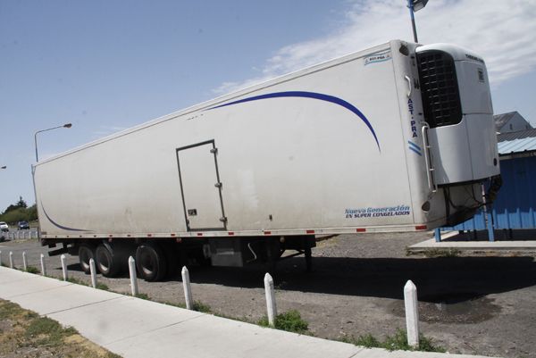 Caminera de Cipolletti secuestró un semirremolque