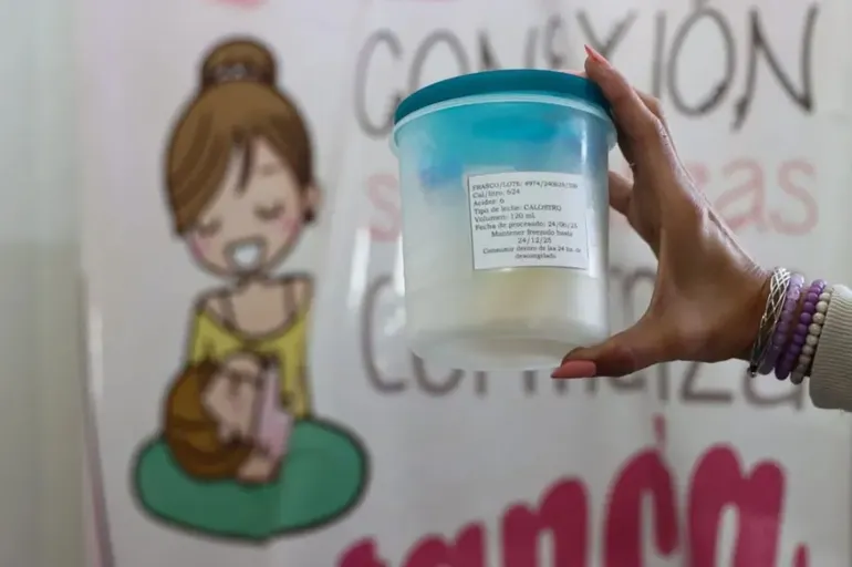 El banco de Leche Humana llevó a cabo 400 procesos de pasteurización.