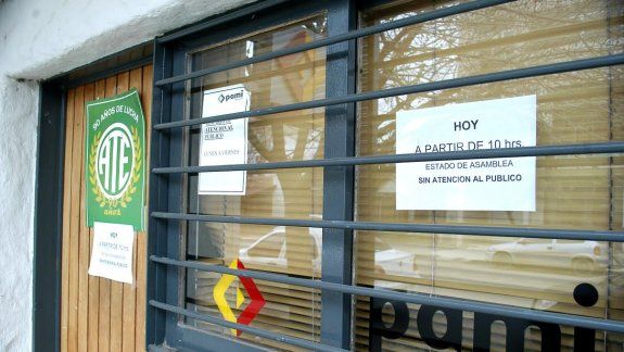 ATE hizo paro en todos los organismos nacionales