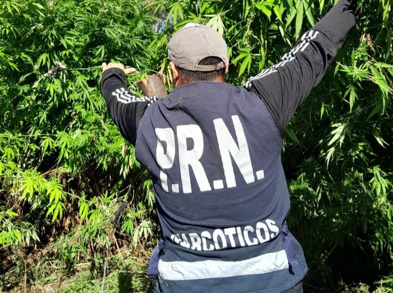 Mientras se desarrollaba el operativo, un hombre de 55 años fue interceptado por la policía. 