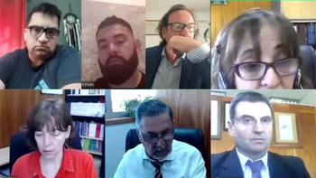 La audiencia por la causa de Daniel Solano se realizó este lunes. Foto gentileza.