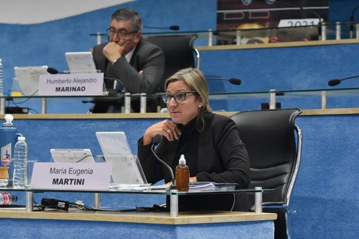 María Eugenia Martini del bloque Frente de Todos lanzó la advertencia sobre la deuda pública. 