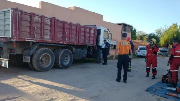 Nena murió aplastada por un camión que conducía su padre