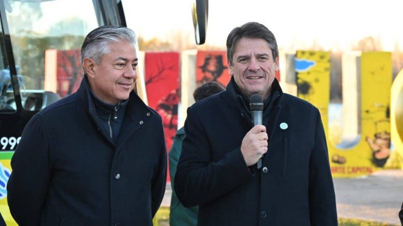 El intendente Mariano Gaido y el gobernador Rolando Figueroa, en alianza política. | LMCipolletti.com El intendente Mariano Gaido y el gobernador Rolando Figueroa, en alianza política.